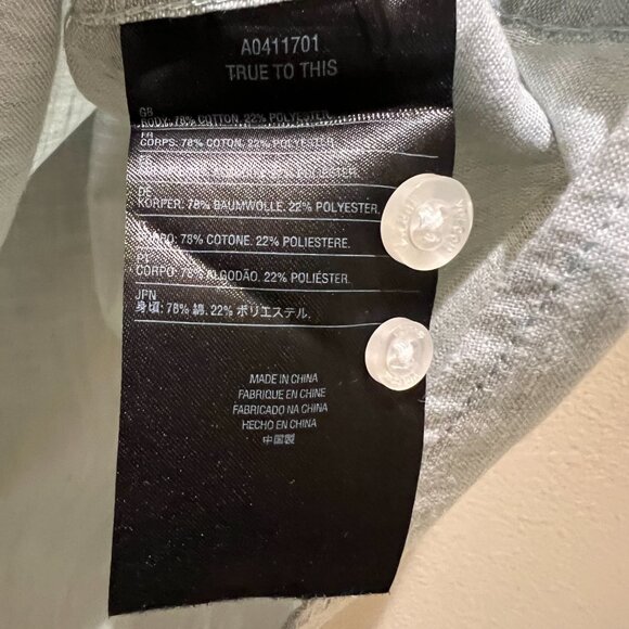 Volcom Men's Light Green Short Sleeve Button Down Shirt Size S - Picture 5 of 5